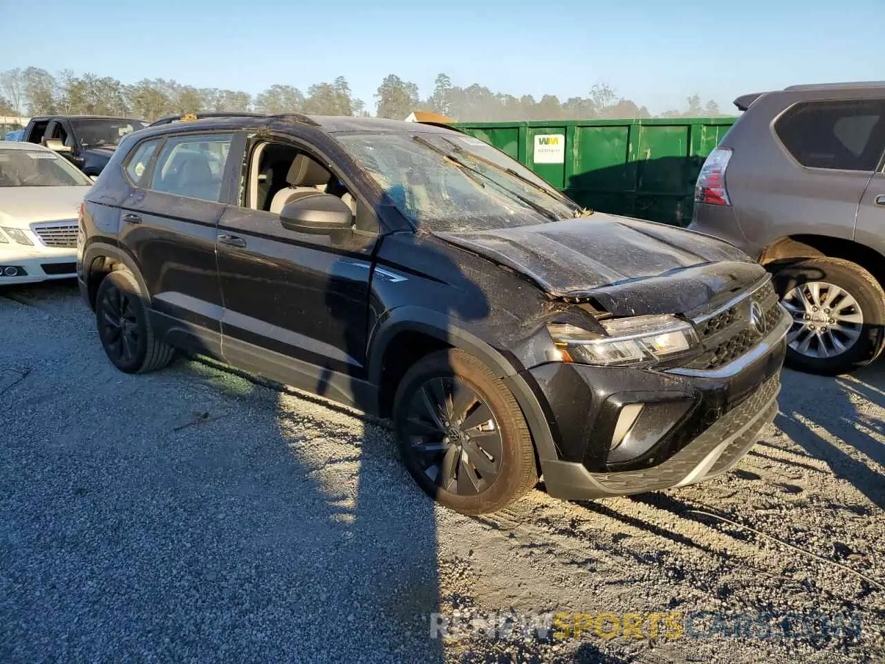 4 Фотография поврежденного автомобиля 3VVDX7B20NM048222 VOLKSWAGEN TAOS S 2022