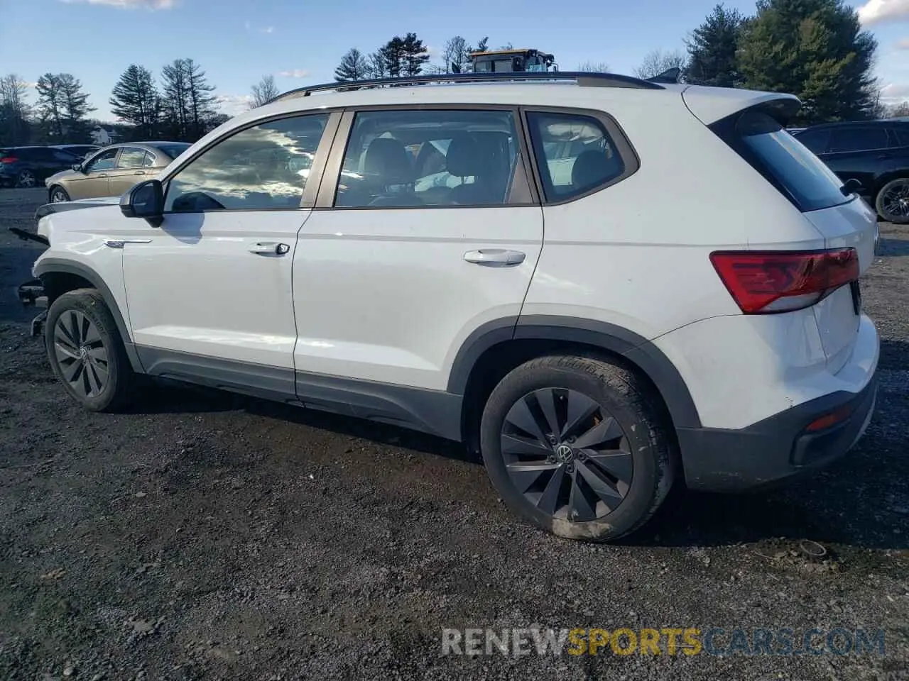 2 Фотография поврежденного автомобиля 3VVDX7B24NM059191 VOLKSWAGEN TAOS S 2022