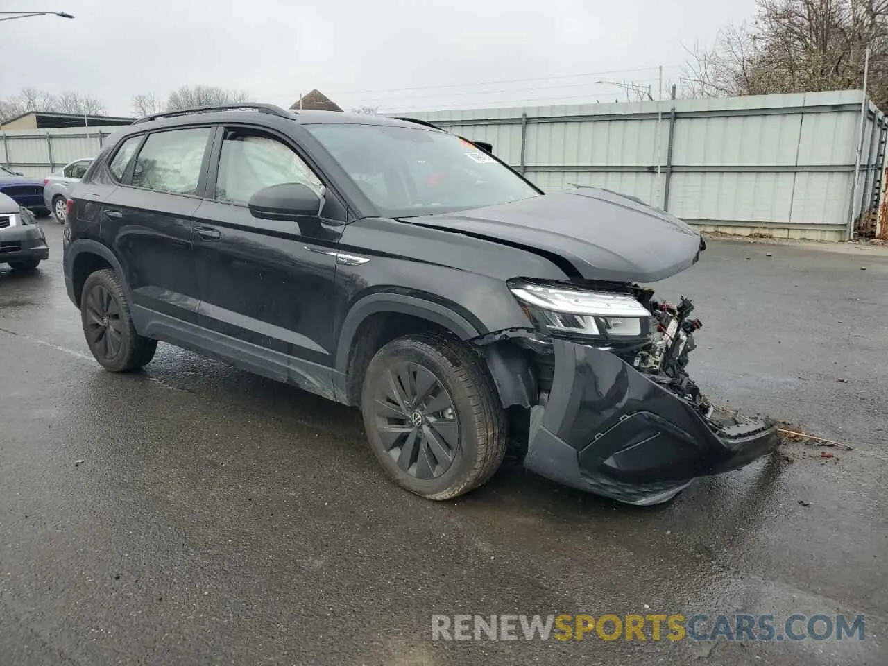 4 Фотография поврежденного автомобиля 3VVCX7B23PM369444 VOLKSWAGEN TAOS S 2023