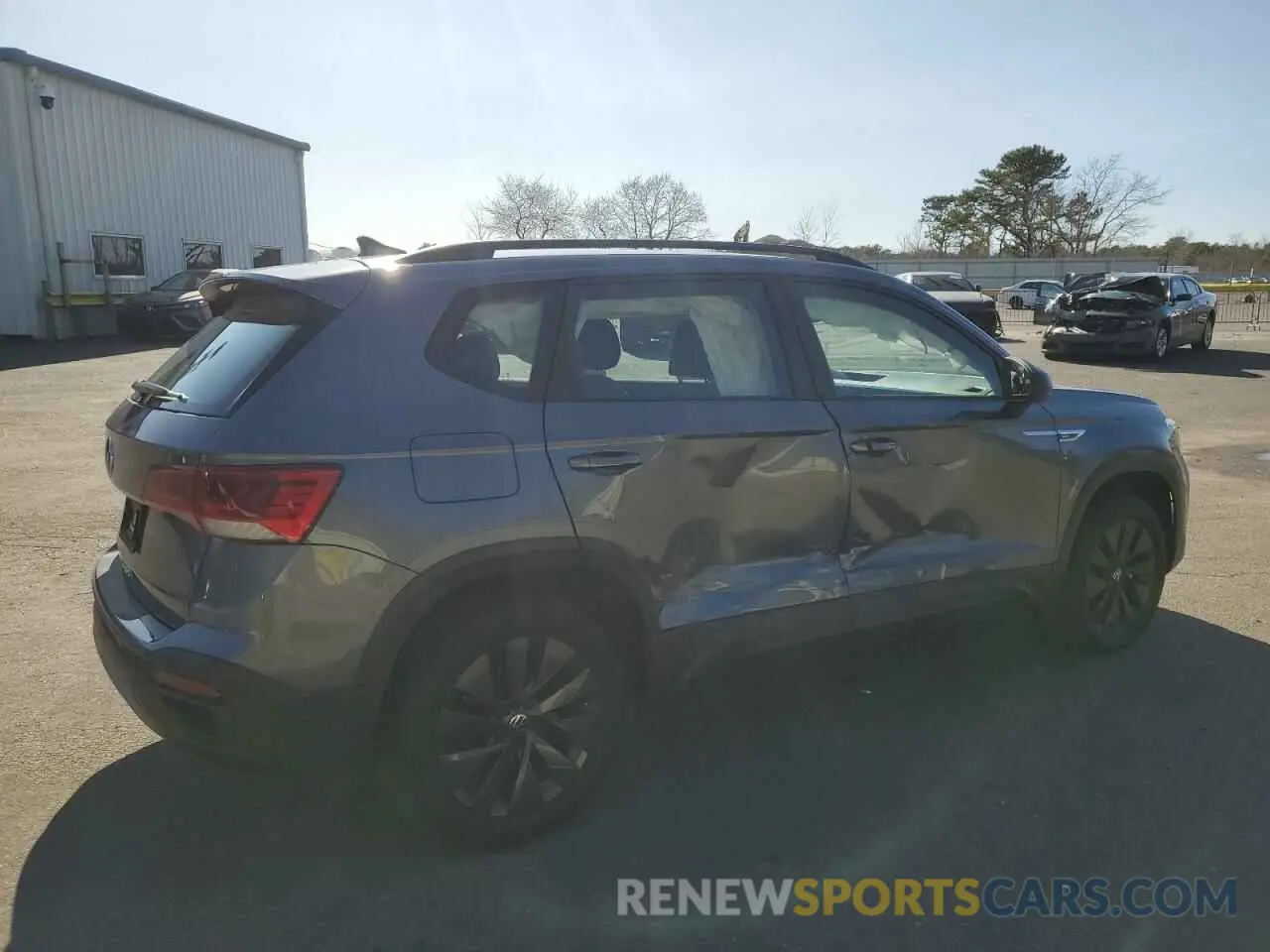 3 Photograph of a damaged car 3VVCX7B25PM369624 VOLKSWAGEN TAOS S 2023