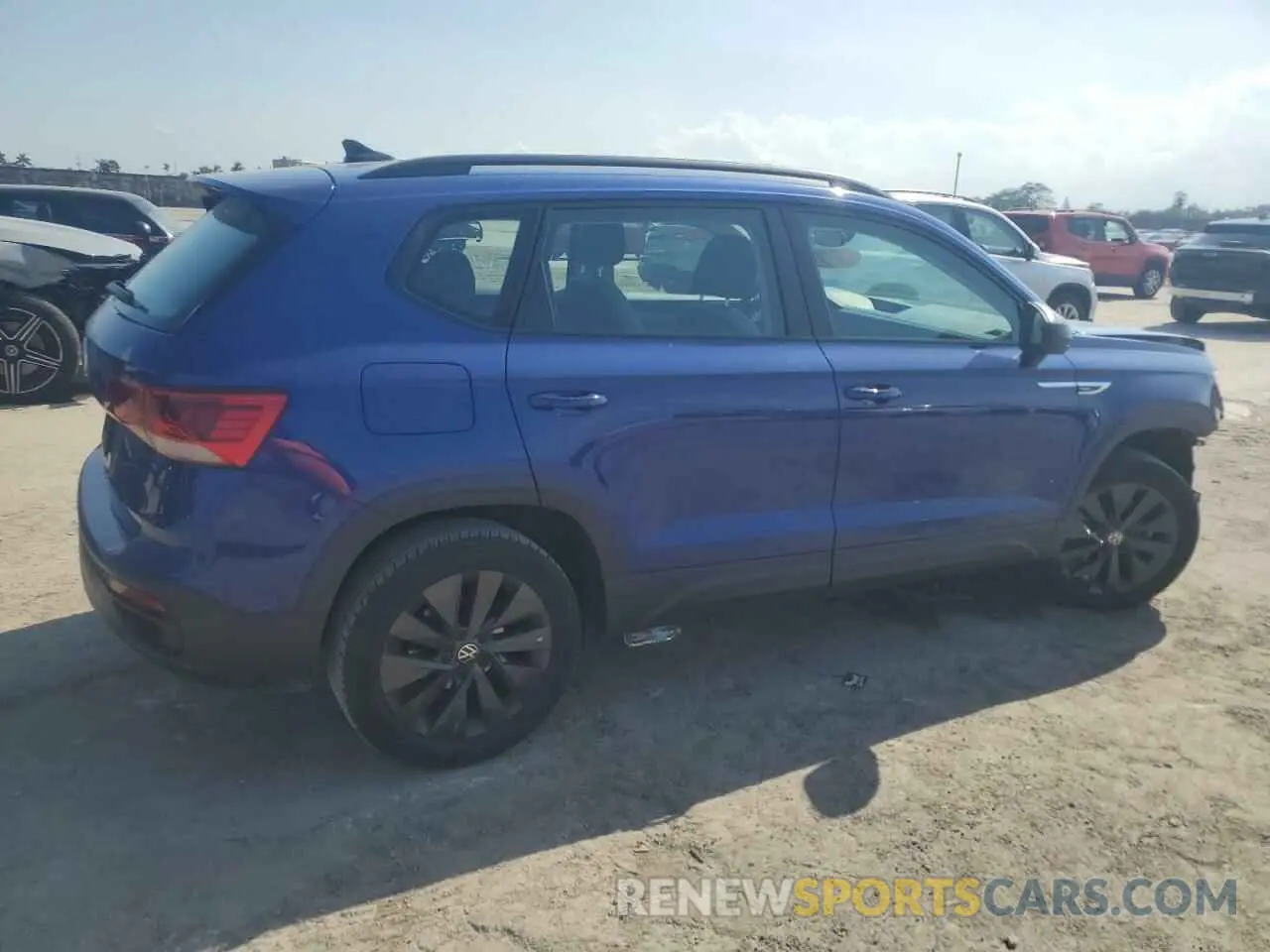 3 Photograph of a damaged car 3VVCX7B27PM373531 VOLKSWAGEN TAOS S 2023