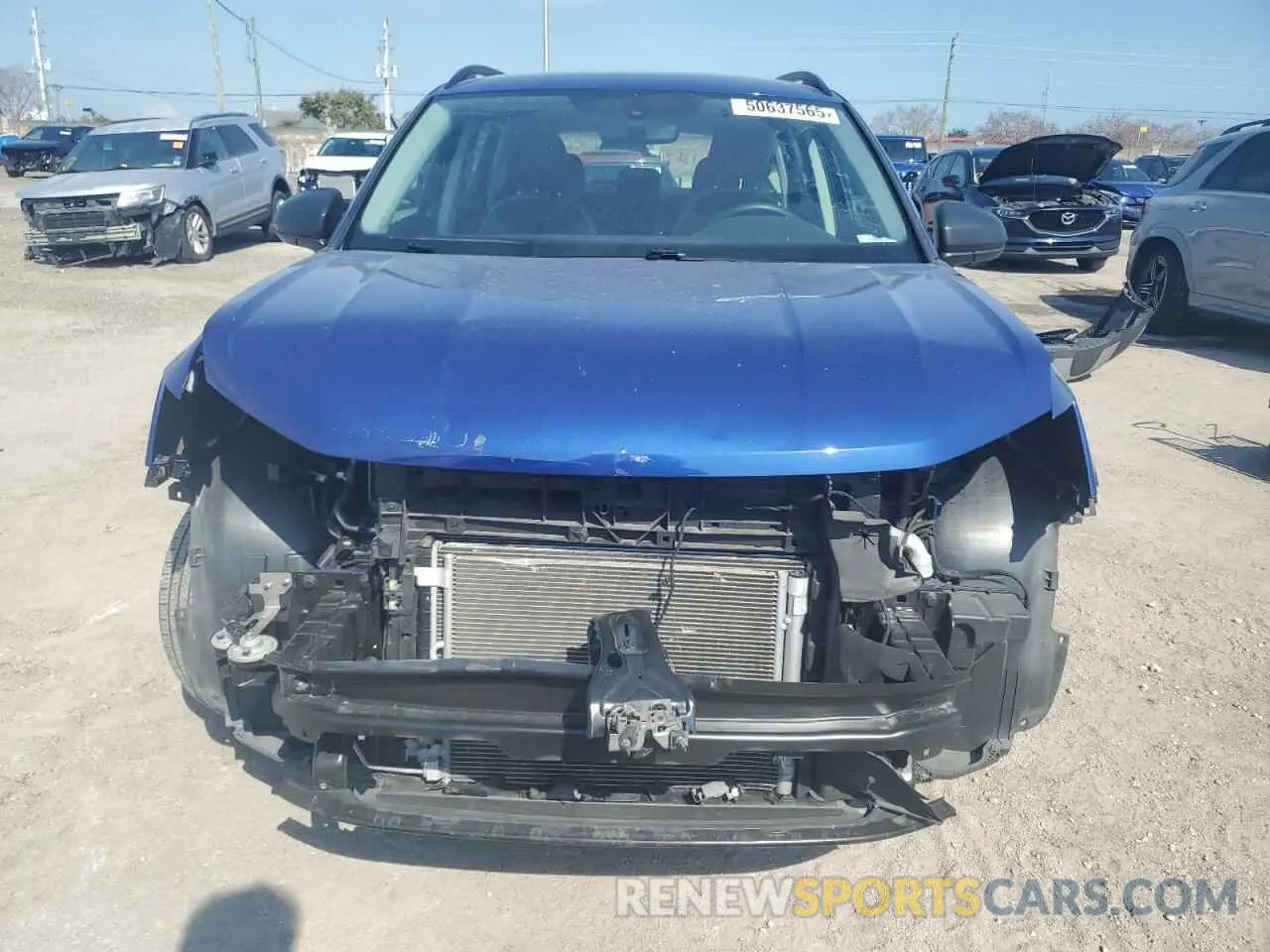 5 Photograph of a damaged car 3VVCX7B27PM373531 VOLKSWAGEN TAOS S 2023