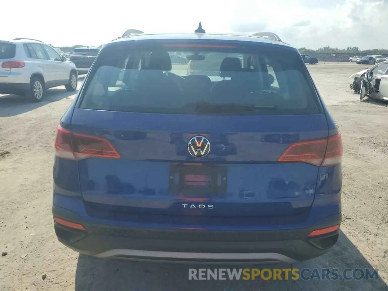6 Photograph of a damaged car 3VVCX7B27PM373531 VOLKSWAGEN TAOS S 2023