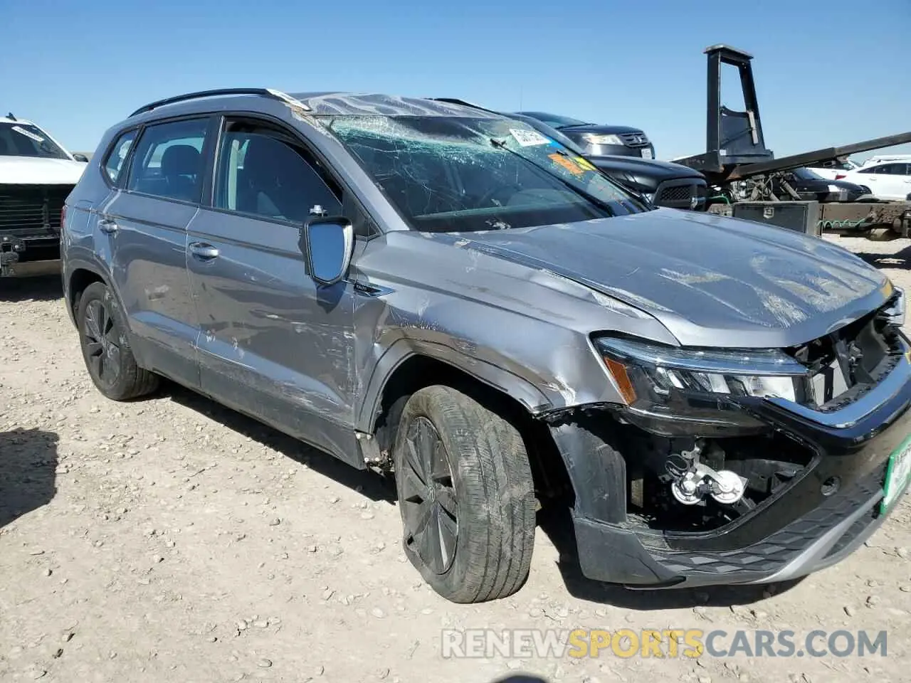 4 Photograph of a damaged car 3VVCX7B29PM366693 VOLKSWAGEN TAOS S 2023