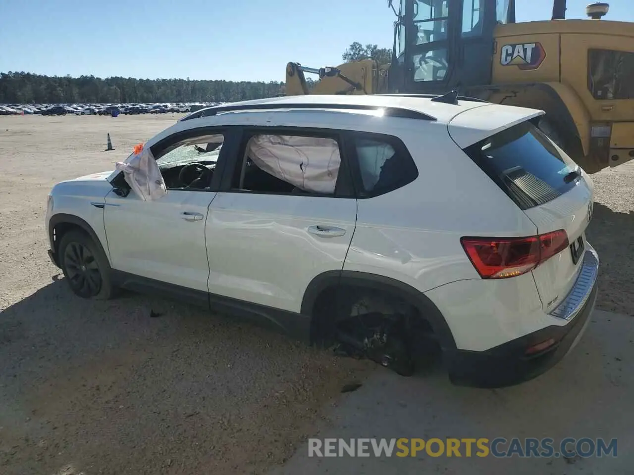 2 Photograph of a damaged car 3VVDX7B20PM358485 VOLKSWAGEN TAOS S 2023