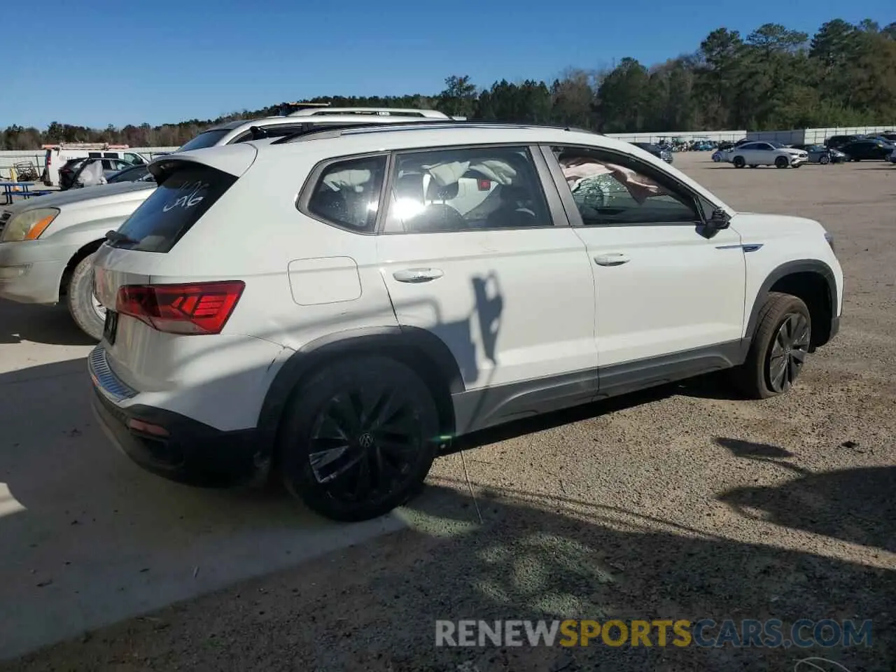 3 Photograph of a damaged car 3VVDX7B20PM358485 VOLKSWAGEN TAOS S 2023