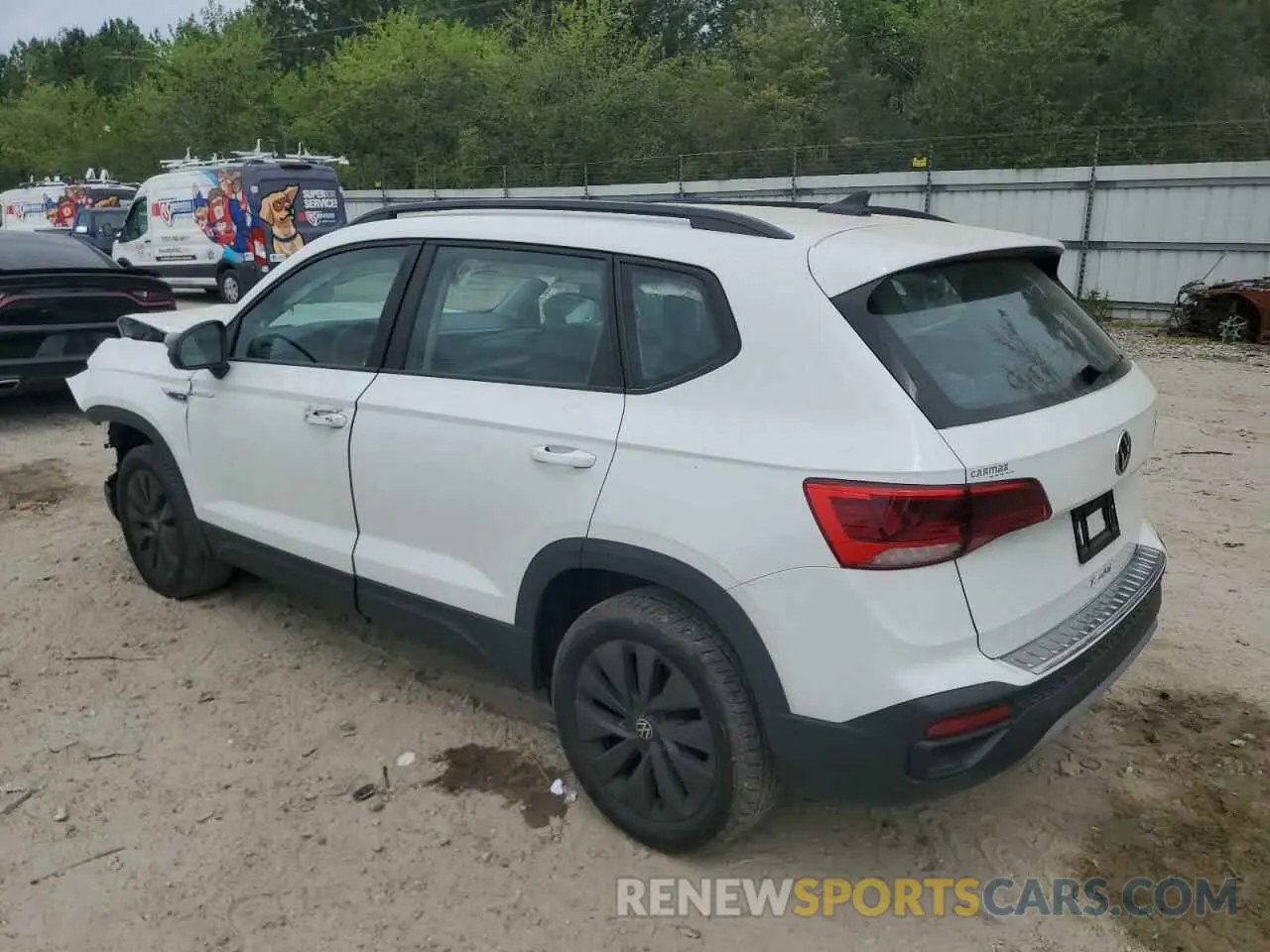 2 Photograph of a damaged car 3VVDX7B26PM354005 VOLKSWAGEN TAOS S 2023