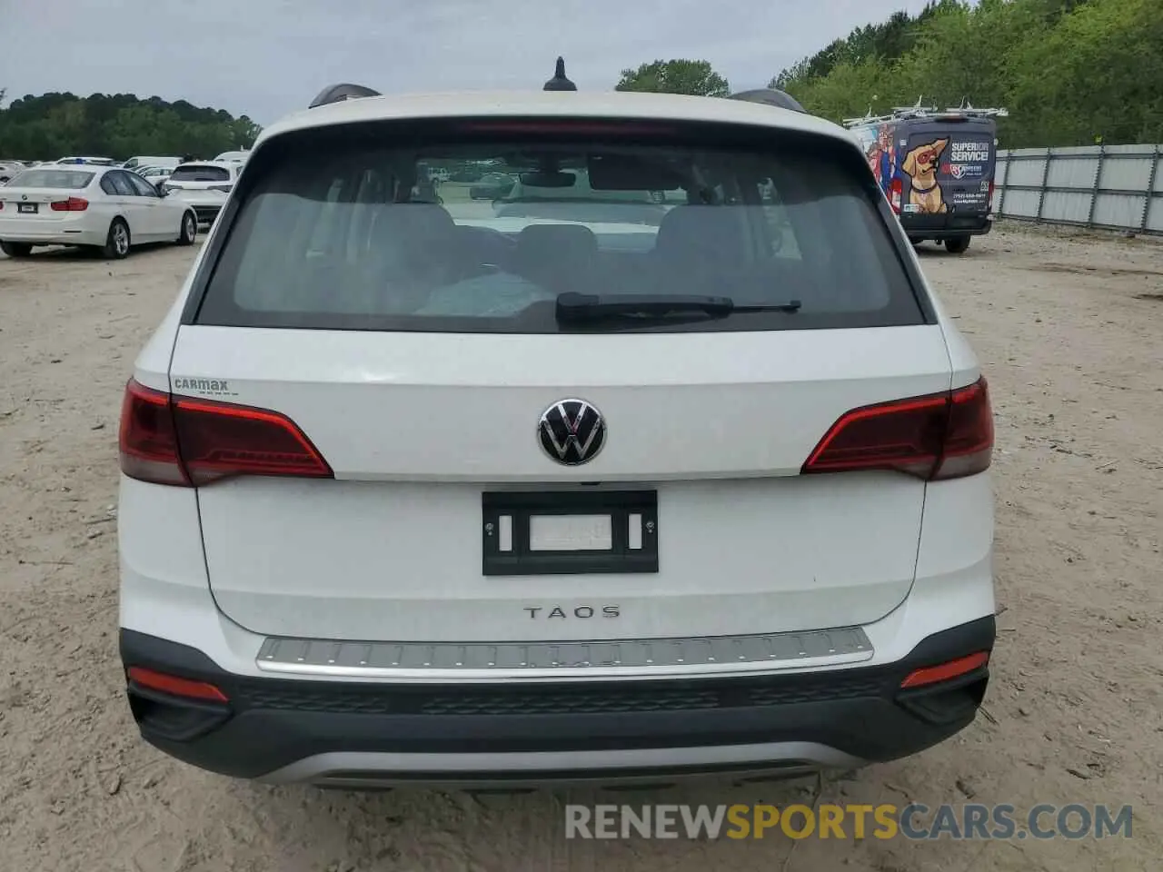 6 Photograph of a damaged car 3VVDX7B26PM354005 VOLKSWAGEN TAOS S 2023