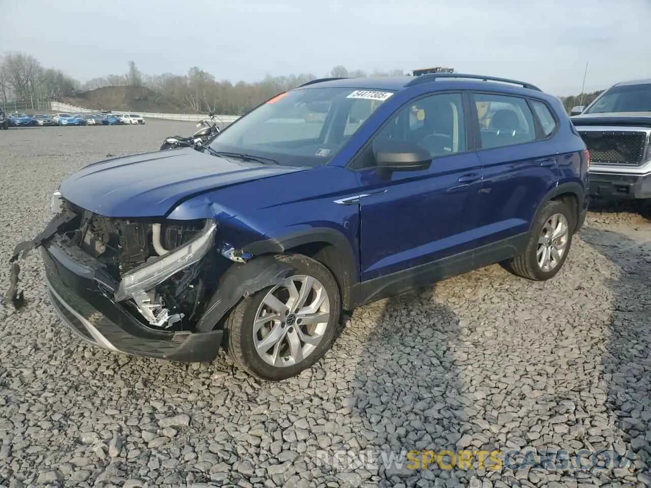 1 Photograph of a damaged car 3VVFX7B2XPM317564 VOLKSWAGEN TAOS S 2023