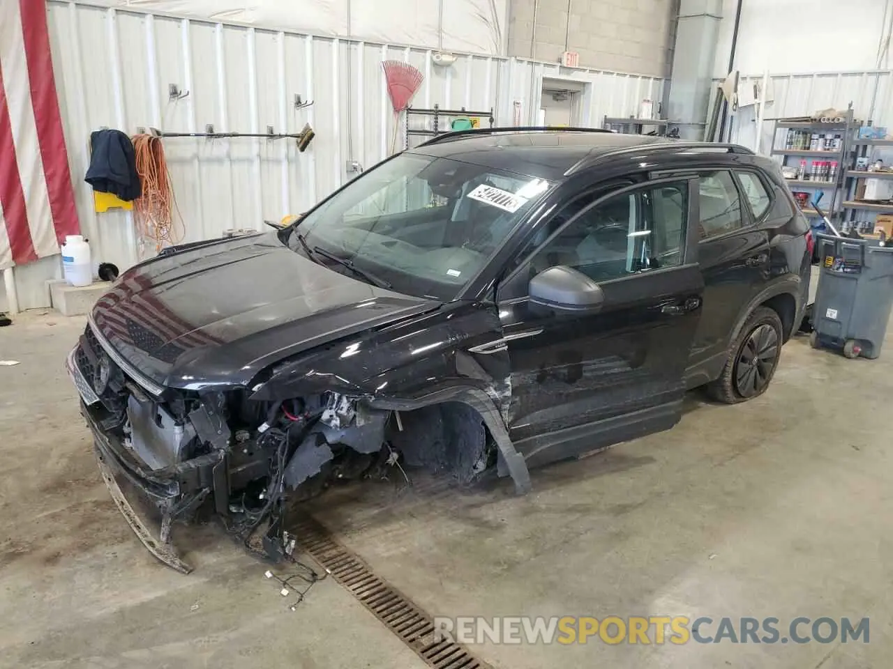 1 Фотография поврежденного автомобиля 3VV5X7B25RM073501 VOLKSWAGEN TAOS S 2024