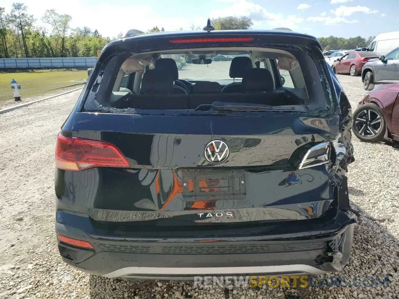6 Фотография поврежденного автомобиля 3VV5X7B2XRM073509 VOLKSWAGEN TAOS S 2024