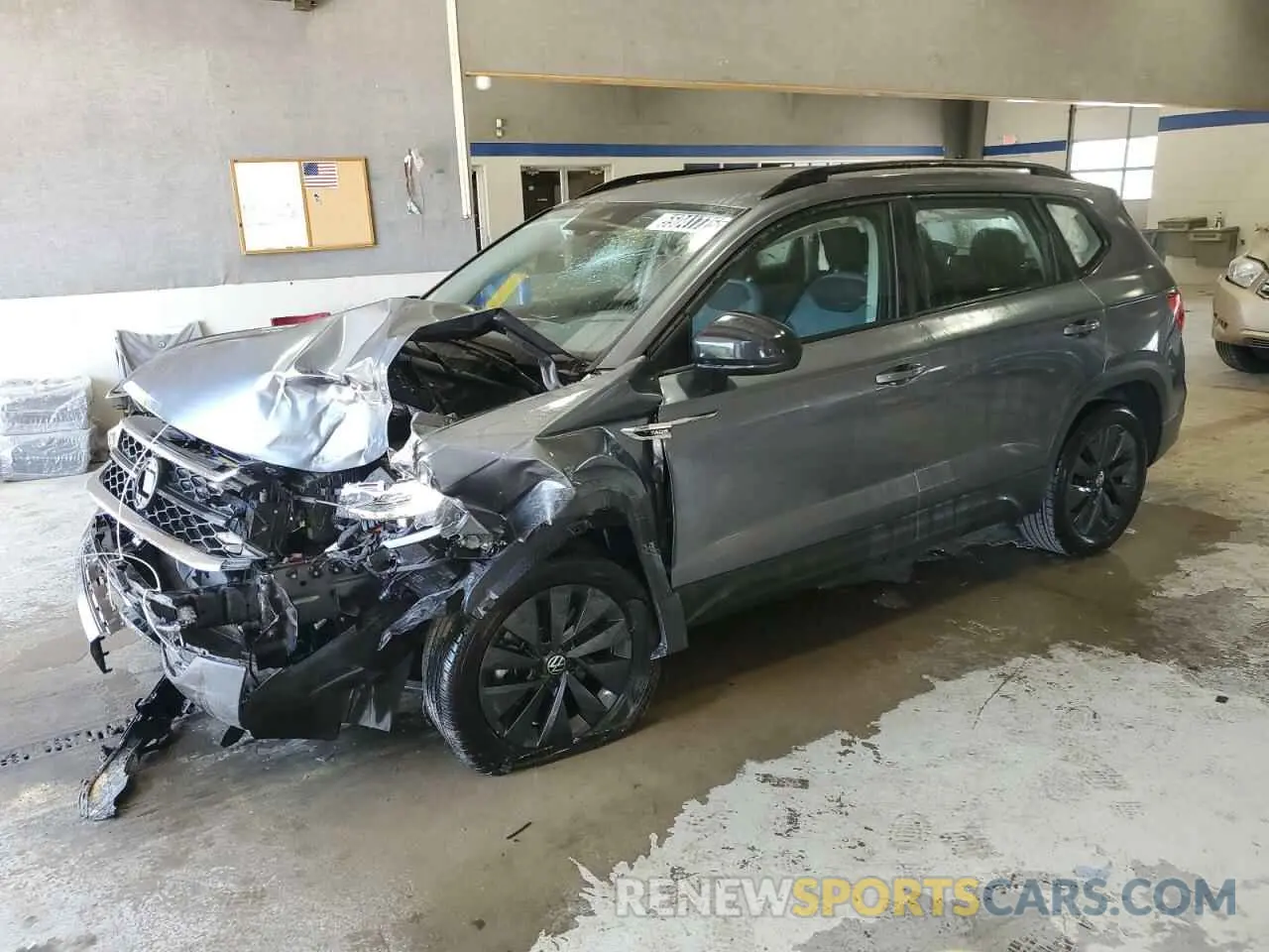 1 Photograph of a damaged car 3VV5X7B2XRM073641 VOLKSWAGEN TAOS S 2024
