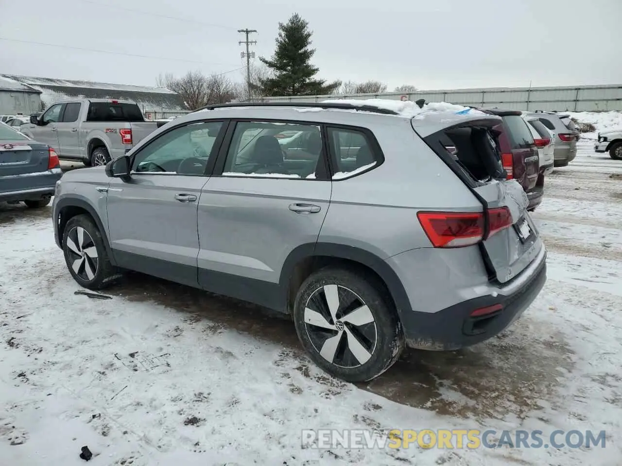 2 Фотография поврежденного автомобиля 3VV8X7B24RM040969 VOLKSWAGEN TAOS S 2024