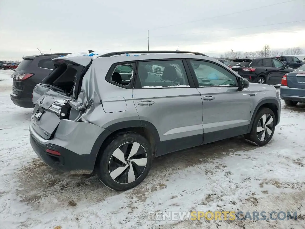 3 Фотография поврежденного автомобиля 3VV8X7B24RM040969 VOLKSWAGEN TAOS S 2024