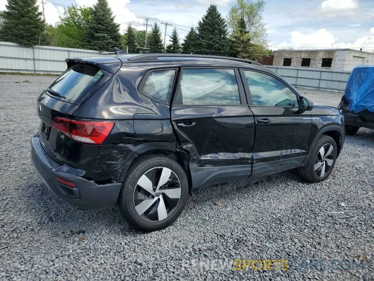 3 Фотография поврежденного автомобиля 3VV8X7B24RM095647 VOLKSWAGEN TAOS S 2024