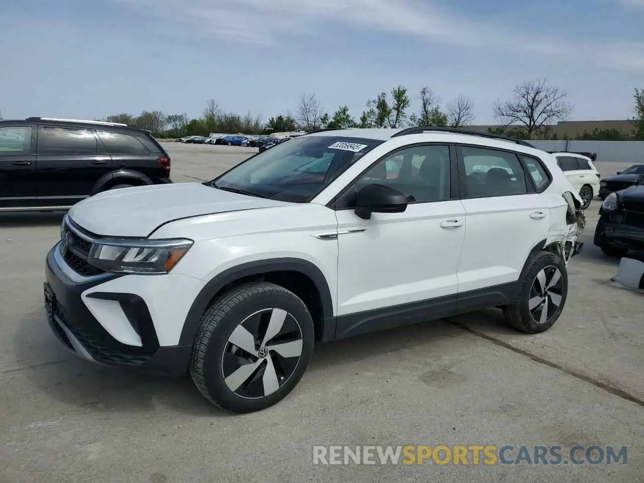 1 Photograph of a damaged car 3VV8X7B26RM090000 VOLKSWAGEN TAOS S 2024