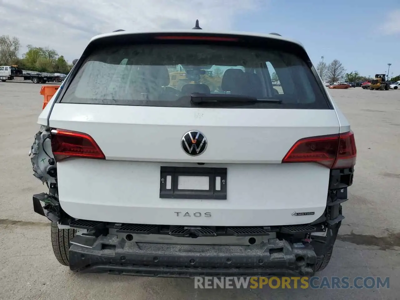 6 Photograph of a damaged car 3VV8X7B26RM090000 VOLKSWAGEN TAOS S 2024