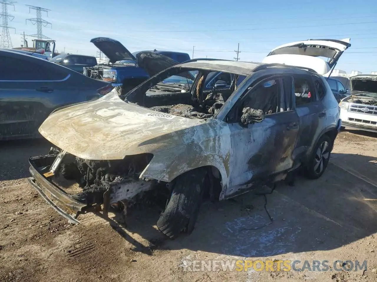 1 Photograph of a damaged car 3VV8C7B25SM011868 VOLKSWAGEN TAOS S 2025