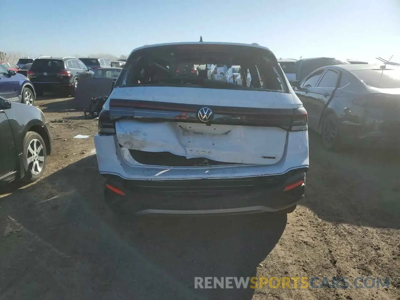 6 Photograph of a damaged car 3VV8C7B25SM011868 VOLKSWAGEN TAOS S 2025