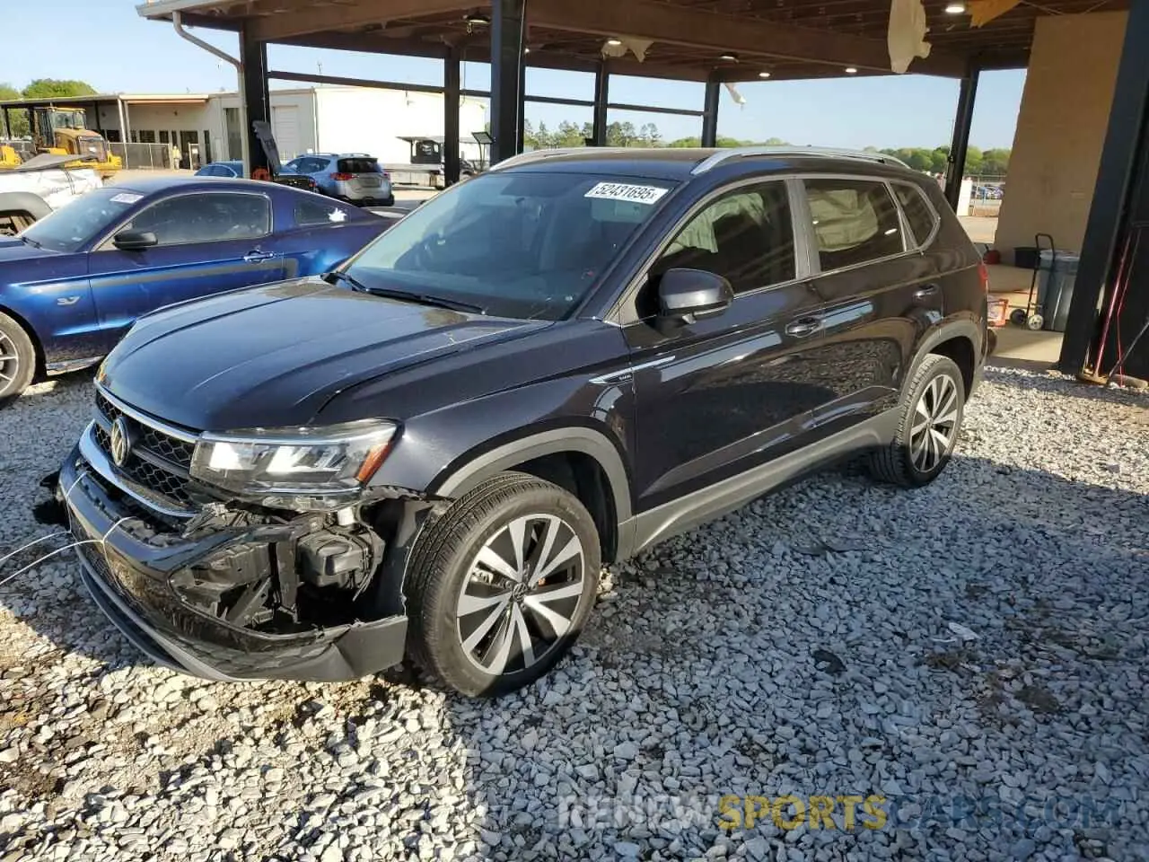 1 Photograph of a damaged car 3VVRX7B2XNM099149 VOLKSWAGEN TAOS SE 2022