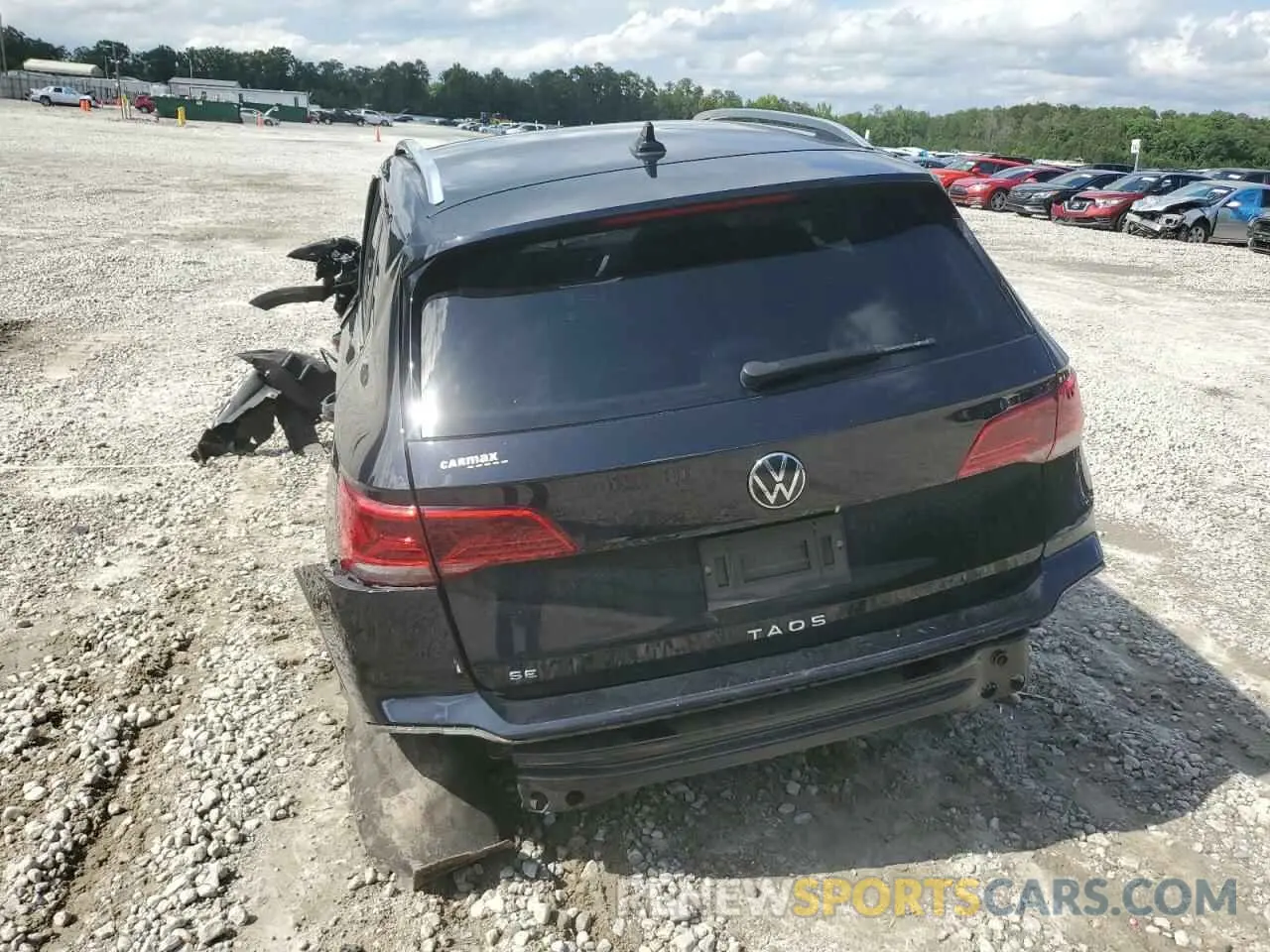 6 Photograph of a damaged car 3VVSX7B29NM097586 VOLKSWAGEN TAOS SE 2022