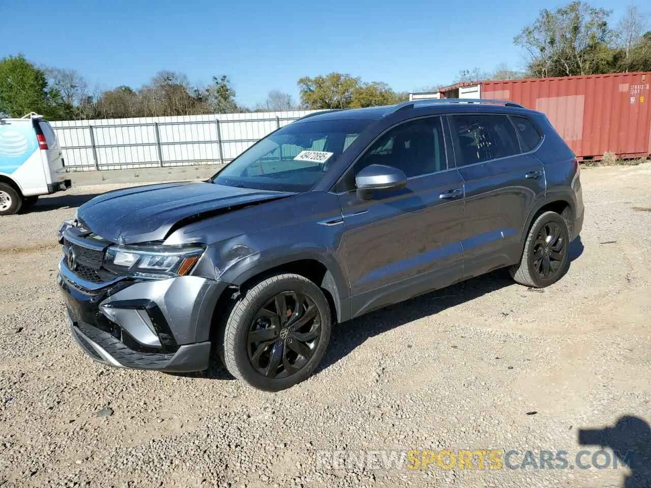 1 Photograph of a damaged car 3VVTX7B25NM008746 VOLKSWAGEN TAOS SE 2022