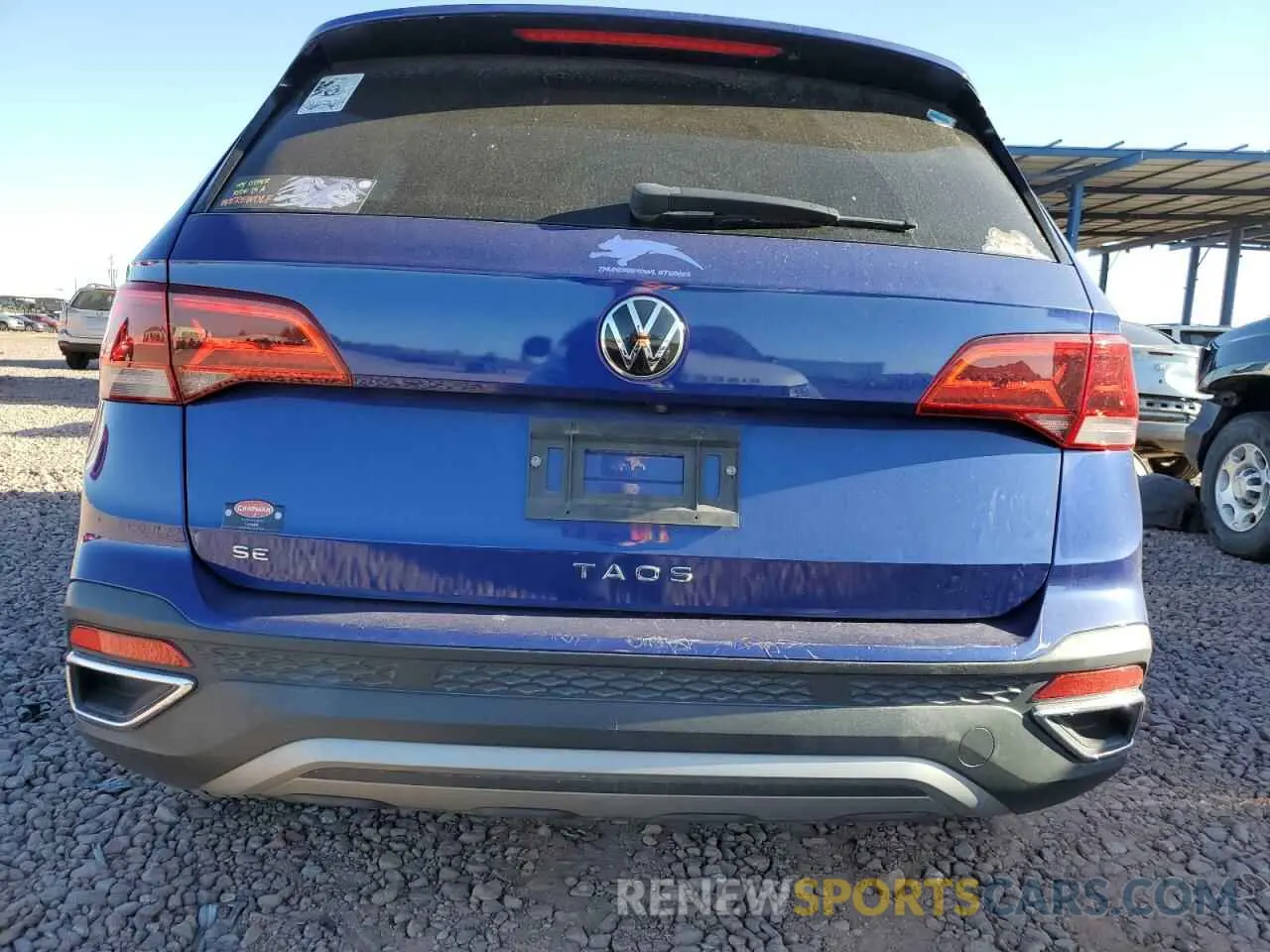 6 Photograph of a damaged car 3VVTX7B25NM016698 VOLKSWAGEN TAOS SE 2022