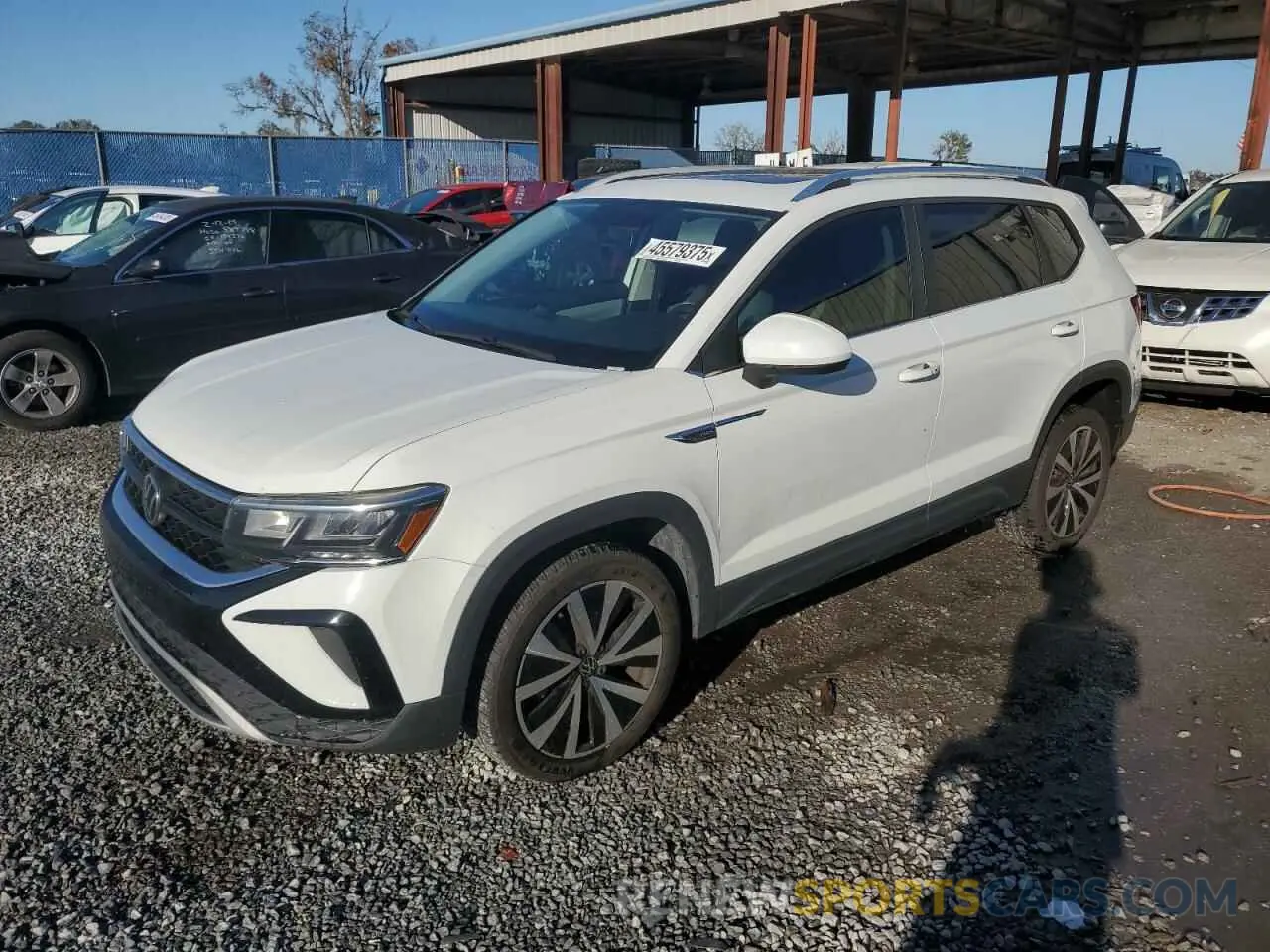 1 Фотография поврежденного автомобиля 3VVTX7B25NM095693 VOLKSWAGEN TAOS SE 2022
