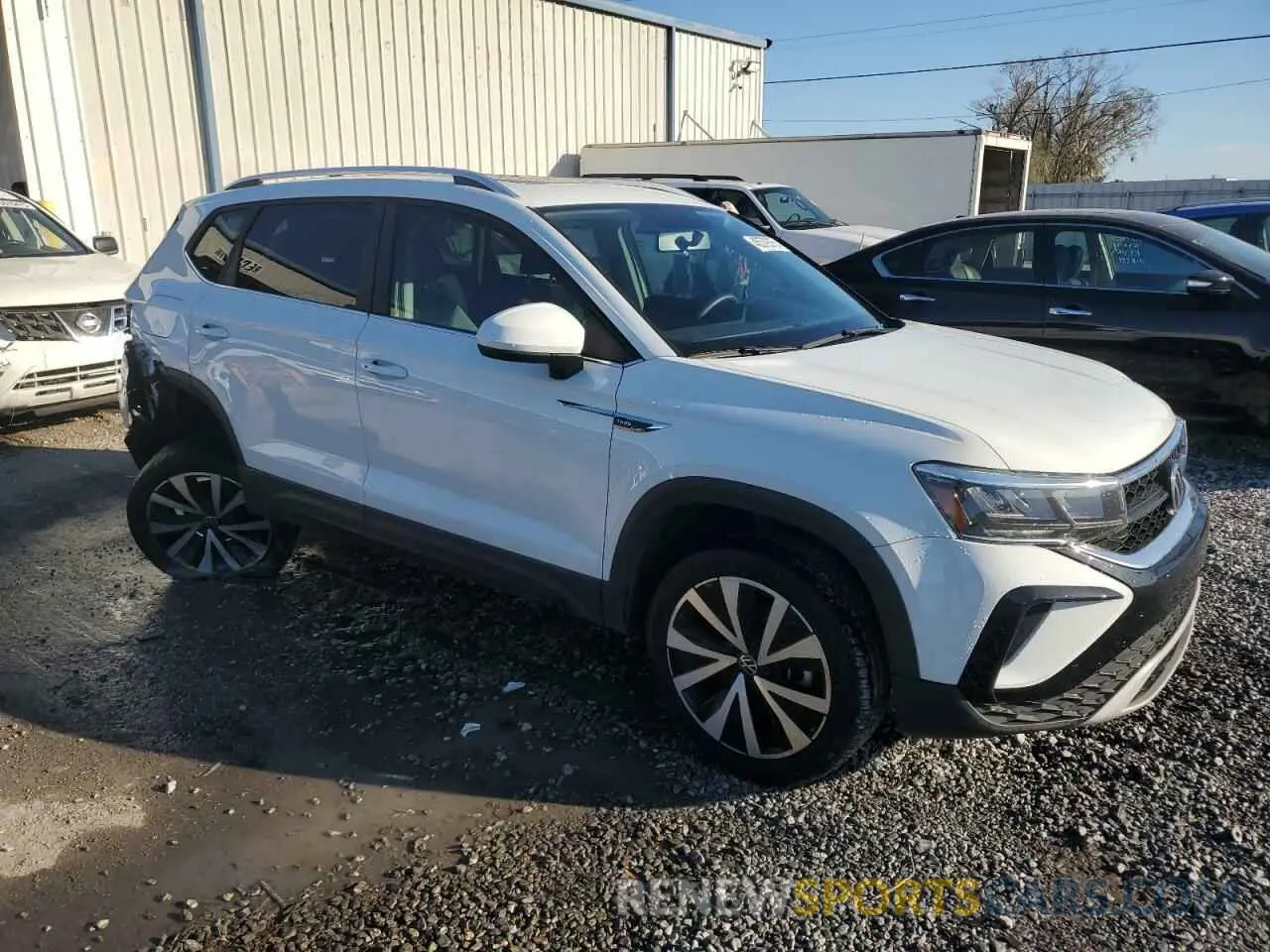 4 Фотография поврежденного автомобиля 3VVTX7B25NM095693 VOLKSWAGEN TAOS SE 2022
