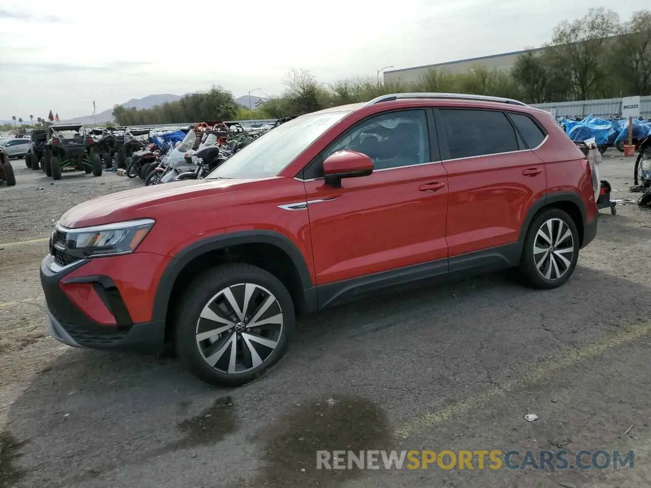 1 Photograph of a damaged car 3VVTX7B29NM002268 VOLKSWAGEN TAOS SE 2022