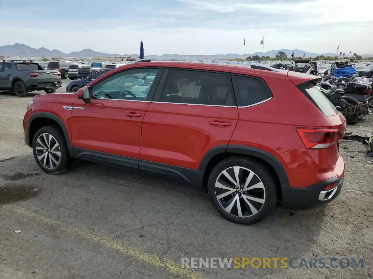 2 Photograph of a damaged car 3VVTX7B29NM002268 VOLKSWAGEN TAOS SE 2022
