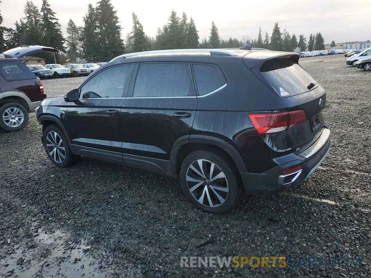 2 Photograph of a damaged car 3VVYX7B26NM061588 VOLKSWAGEN TAOS SE 2022