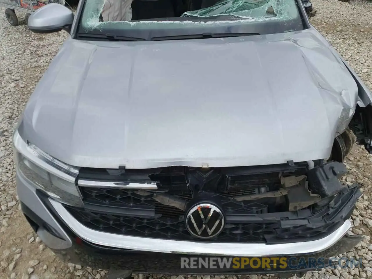 11 Фотография поврежденного автомобиля 3VVEX7B27PM334558 VOLKSWAGEN TAOS SE 2023