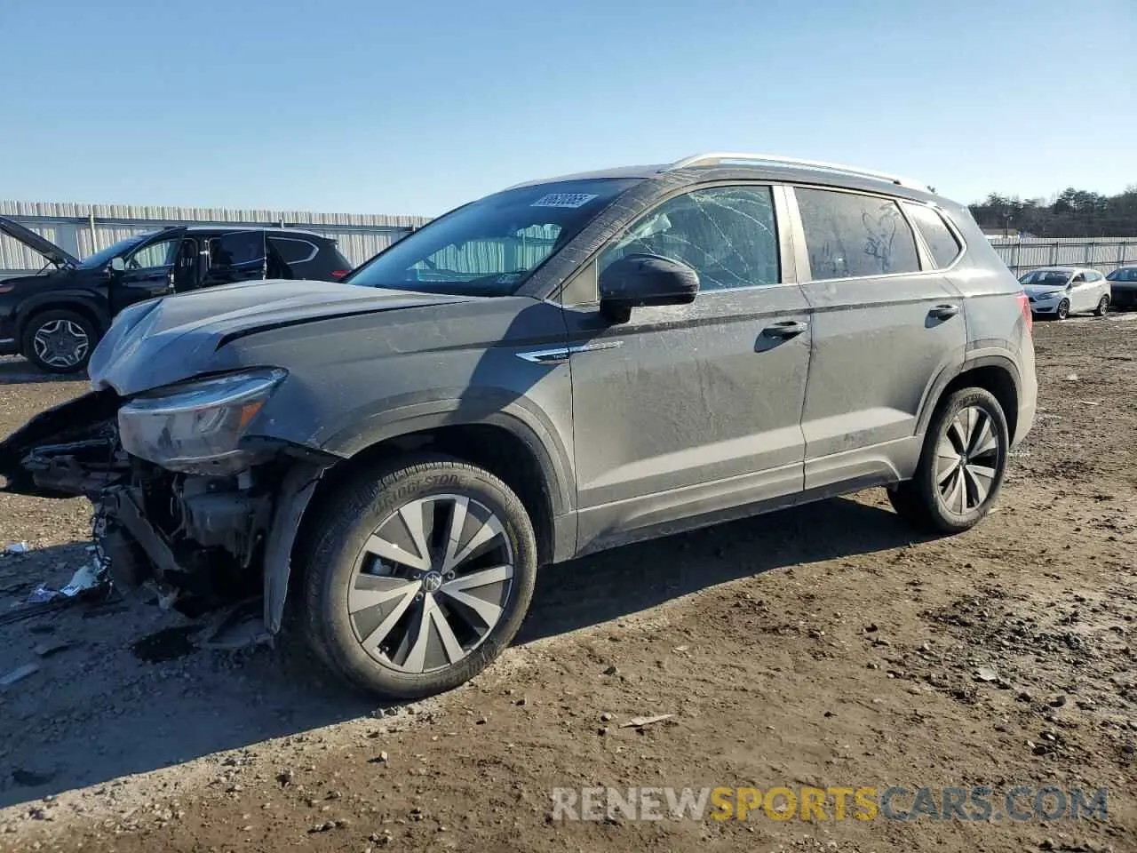 1 Фотография поврежденного автомобиля 3VVNX7B27PM319266 VOLKSWAGEN TAOS SE 2023
