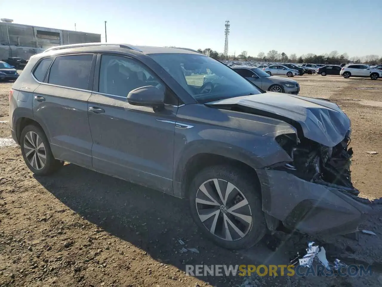 4 Фотография поврежденного автомобиля 3VVNX7B27PM319266 VOLKSWAGEN TAOS SE 2023