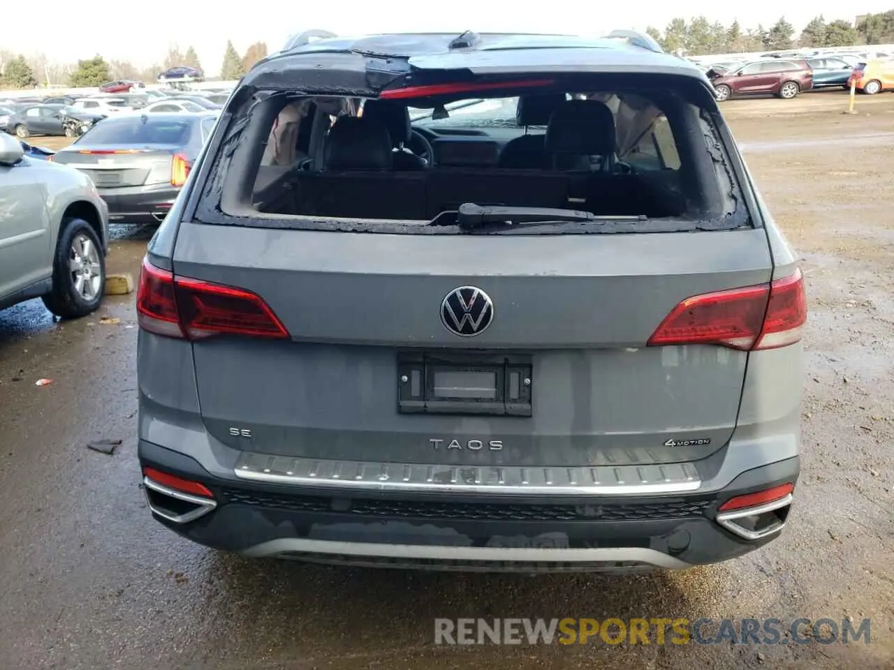 6 Photograph of a damaged car 3VVNX7B2XPM342198 VOLKSWAGEN TAOS SE 2023