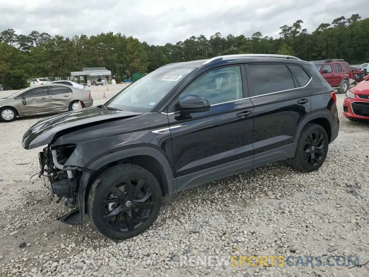 1 Photograph of a damaged car 3VVSX7B25PM336036 VOLKSWAGEN TAOS SE 2023