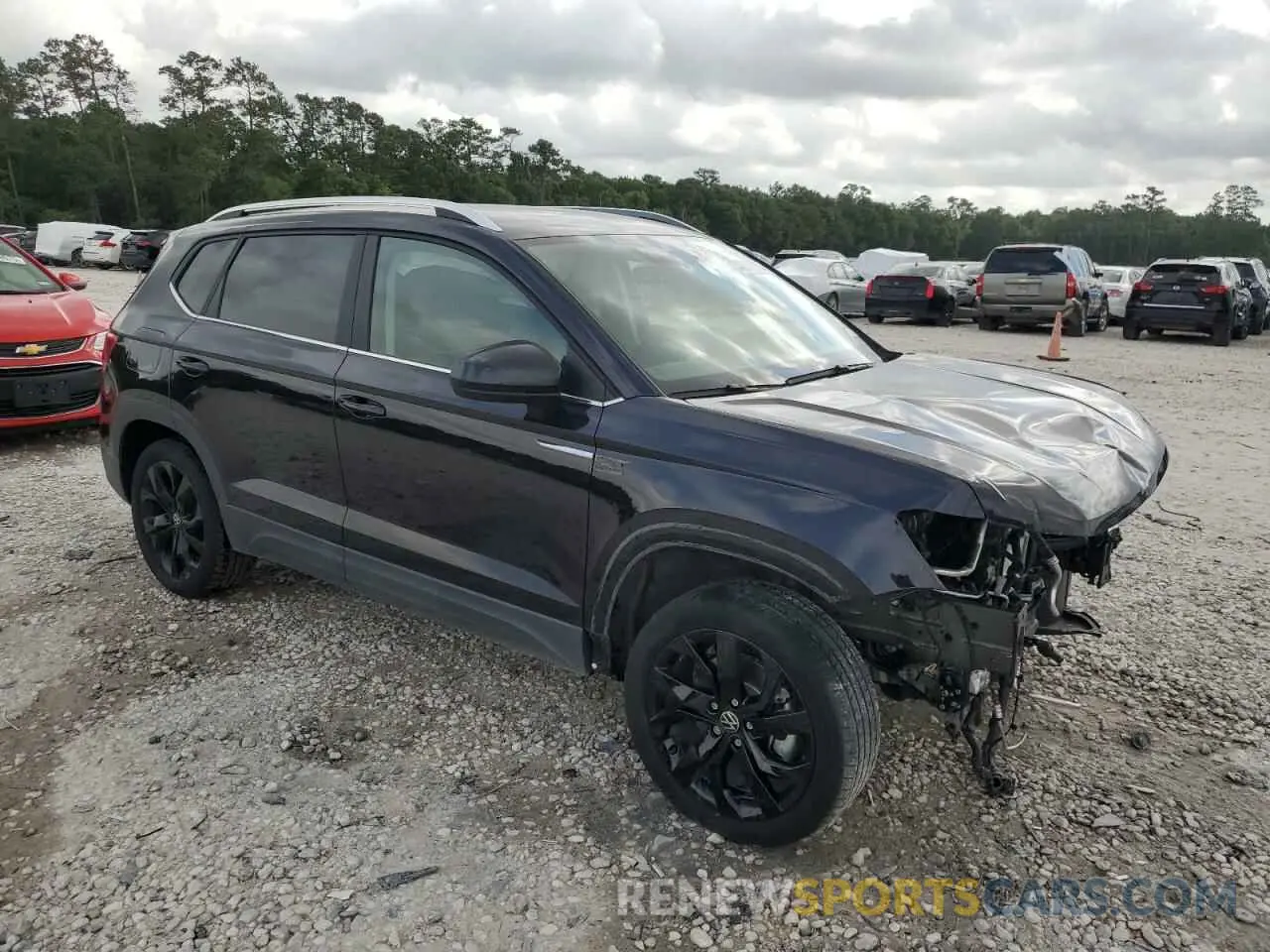 4 Photograph of a damaged car 3VVSX7B25PM336036 VOLKSWAGEN TAOS SE 2023