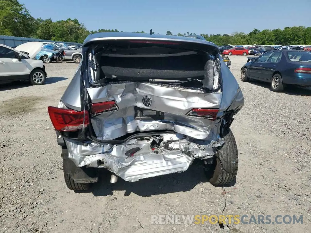 6 Фотография поврежденного автомобиля 3VVSX7B25PM337249 VOLKSWAGEN TAOS SE 2023