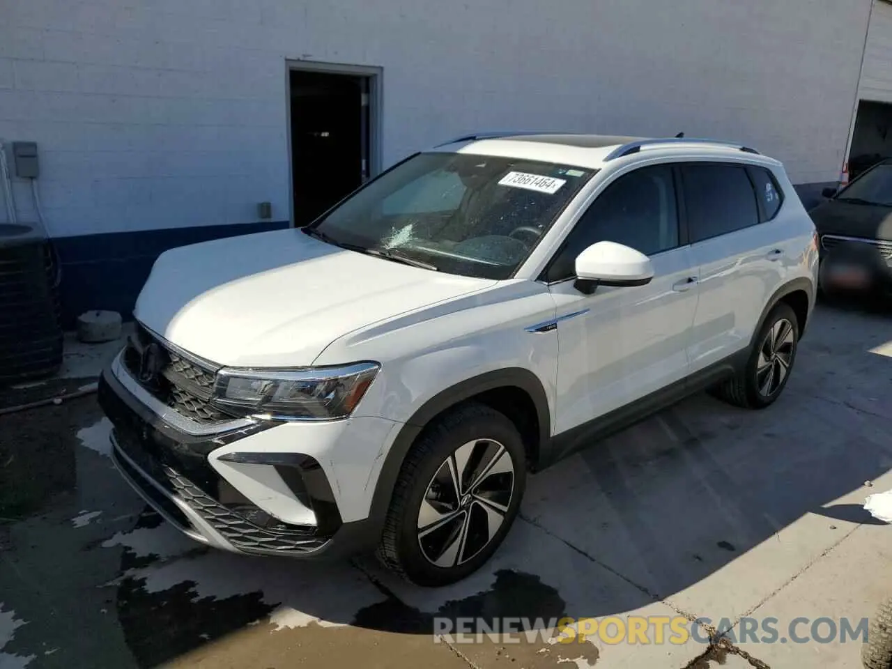 1 Photograph of a damaged car 3VVVX7B26PM371908 VOLKSWAGEN TAOS SE 2023