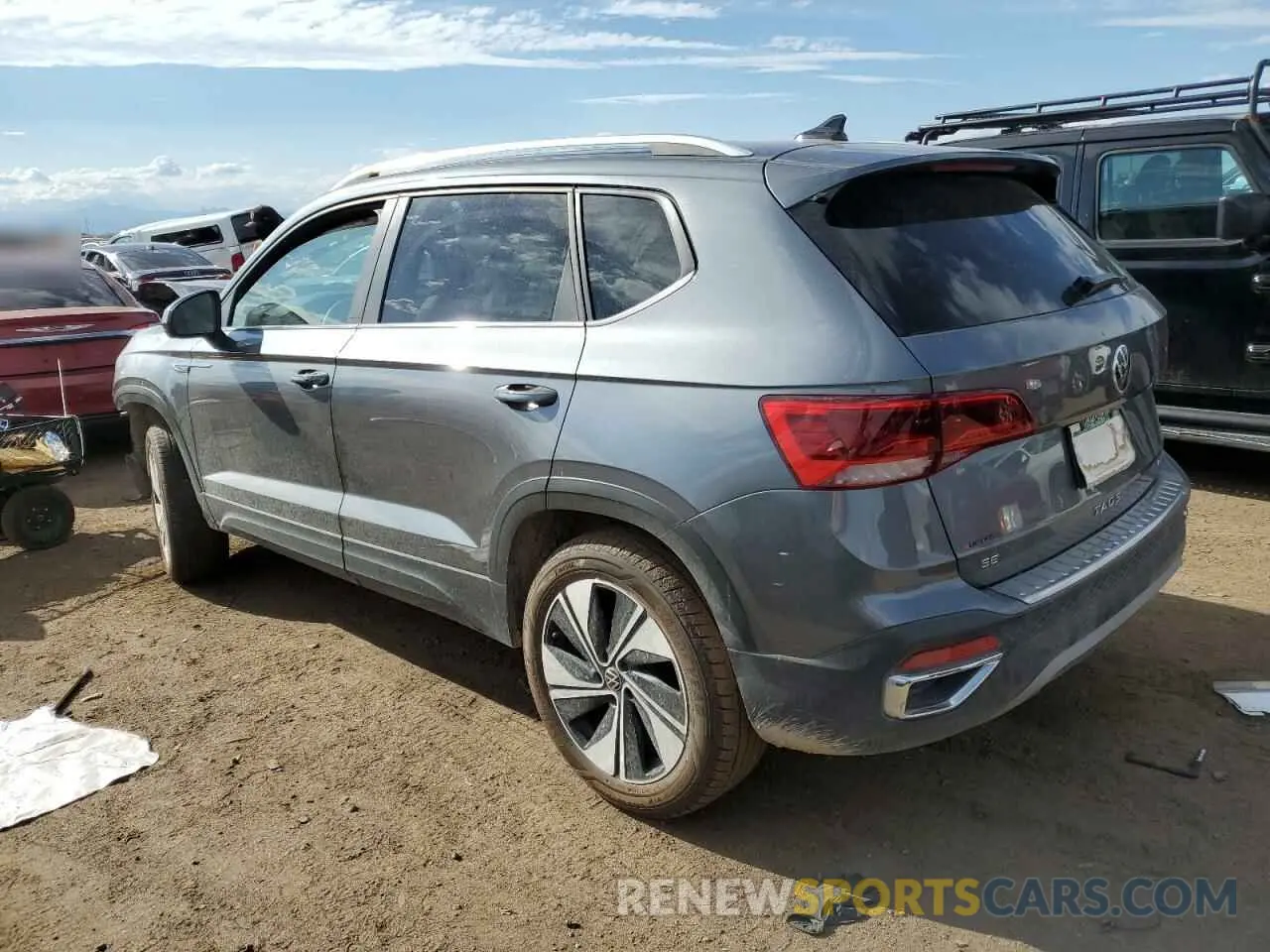 2 Photograph of a damaged car 3VVVX7B28PM353734 VOLKSWAGEN TAOS SE 2023