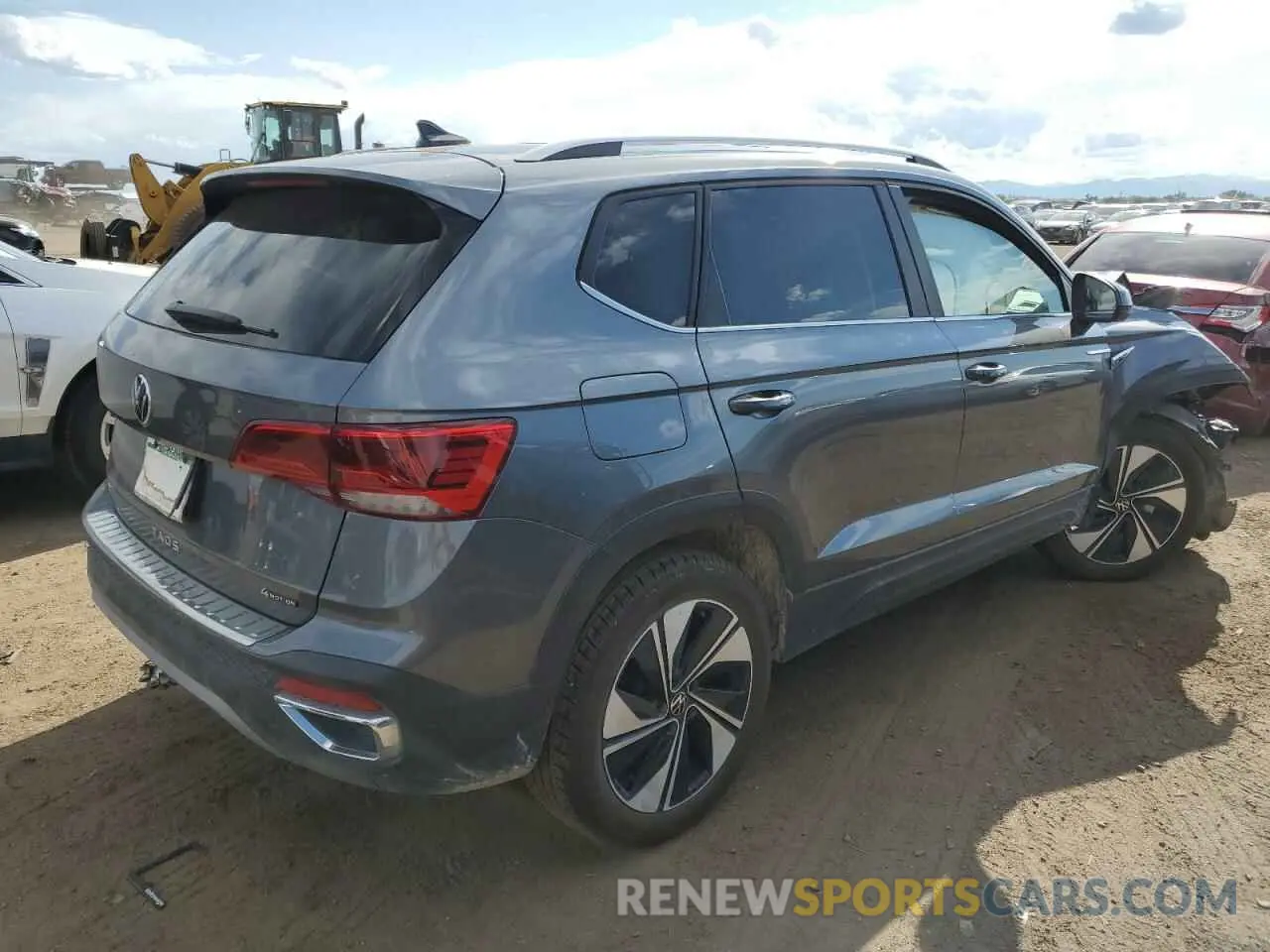 3 Photograph of a damaged car 3VVVX7B28PM353734 VOLKSWAGEN TAOS SE 2023