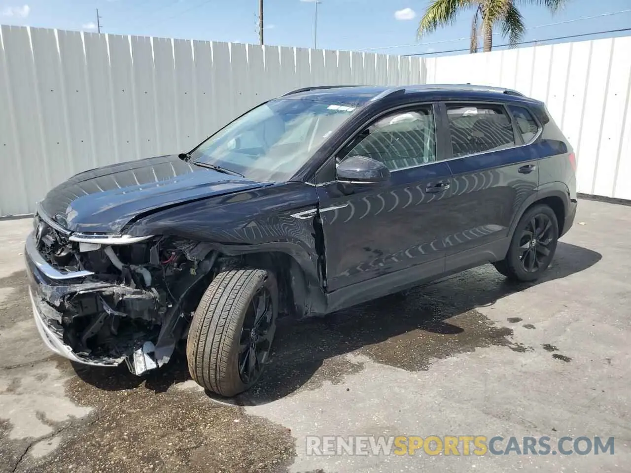 1 Фотография поврежденного автомобиля 3VVEX7B22RM129667 VOLKSWAGEN TAOS SE 2024