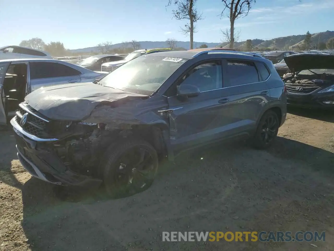 1 Photograph of a damaged car 3VVEX7B29RM084842 VOLKSWAGEN TAOS SE 2024