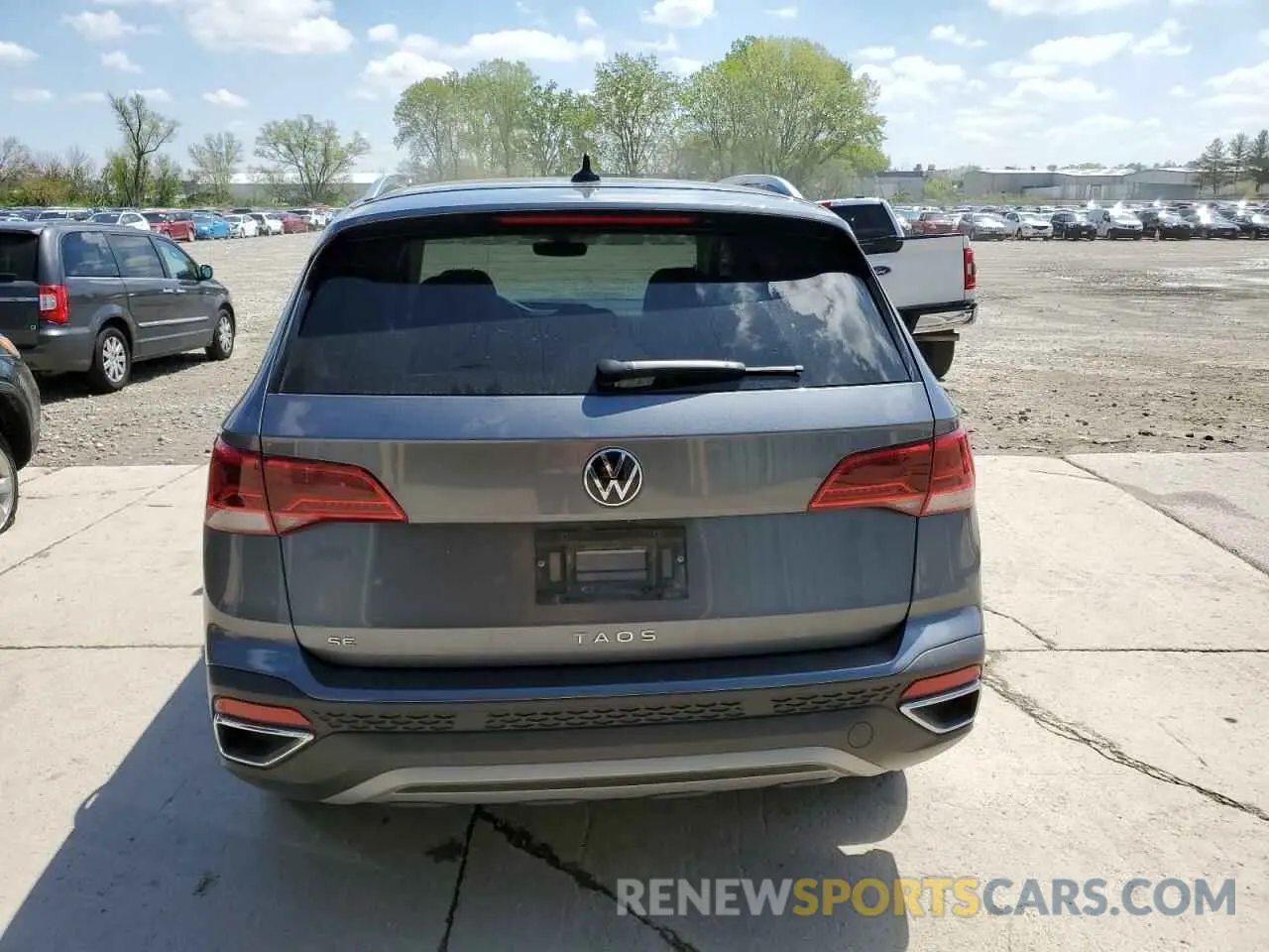 6 Фотография поврежденного автомобиля 3VVSX7B20RM012706 VOLKSWAGEN TAOS SE 2024