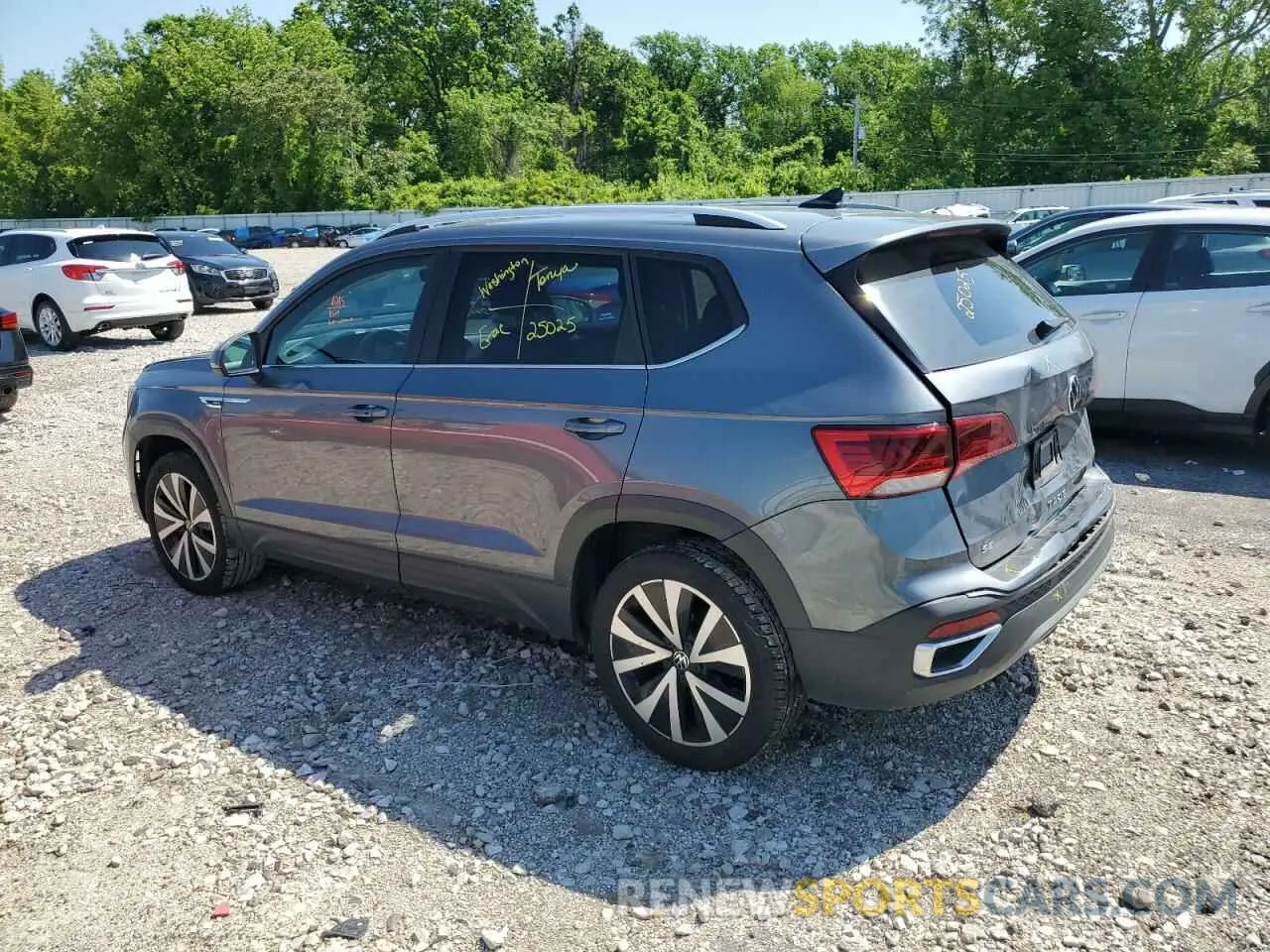 2 Photograph of a damaged car 3VVSX7B26RM008403 VOLKSWAGEN TAOS SE 2024