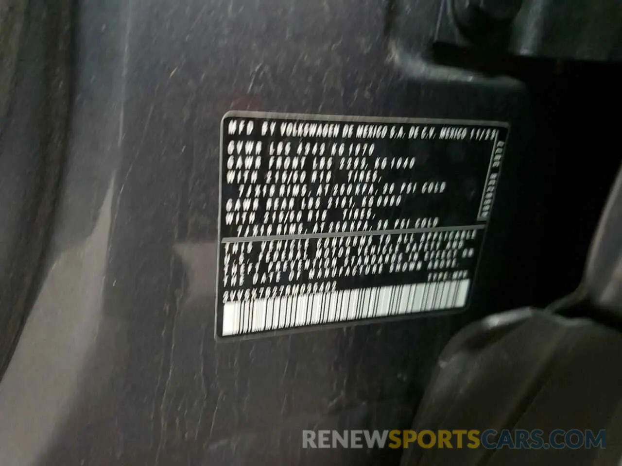 13 Photograph of a damaged car 3VVSX7B27RM035402 VOLKSWAGEN TAOS SE 2024
