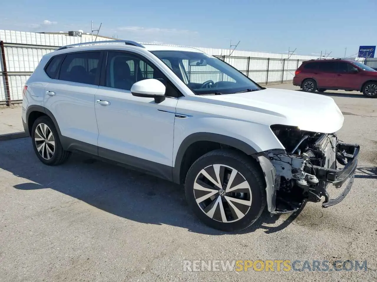 4 Photograph of a damaged car 3VVLX7B22NM082450 VOLKSWAGEN TAOS SE IQ 2022