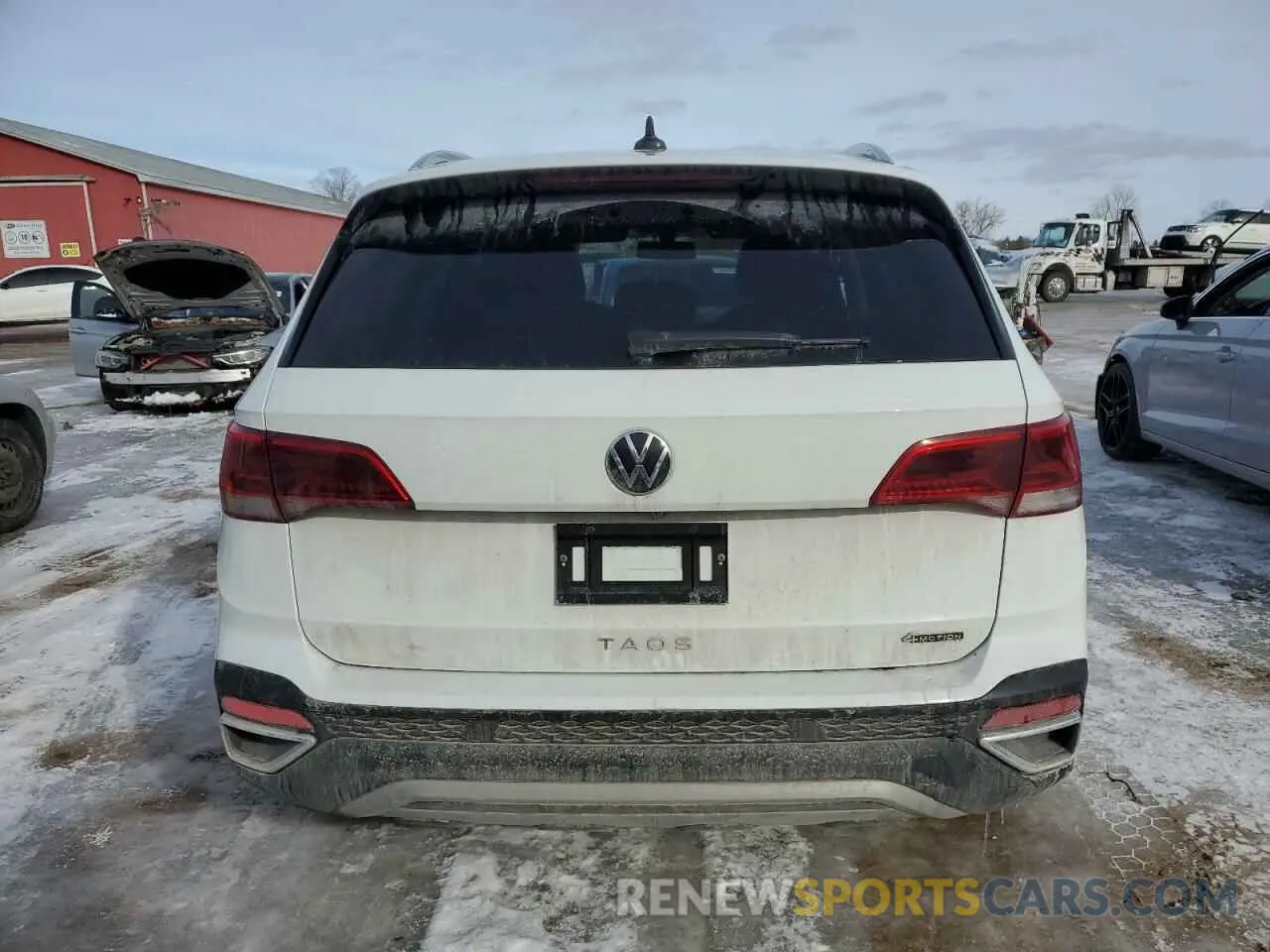 6 Фотография поврежденного автомобиля 3VVLX7B23NM017235 VOLKSWAGEN TAOS SE IQ 2022