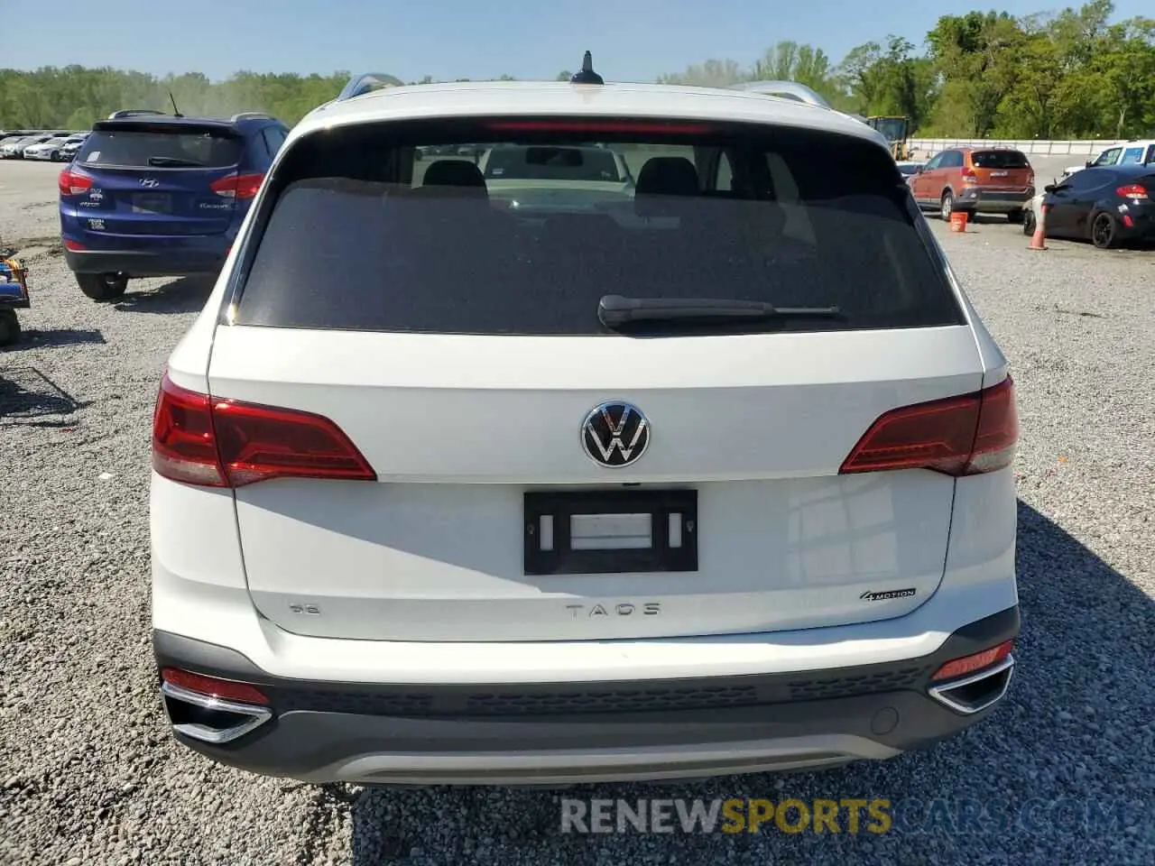 6 Photograph of a damaged car 3VVLX7B23NM090816 VOLKSWAGEN TAOS SE IQ 2022
